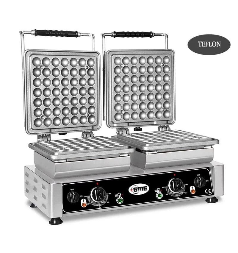 GMG Lokmia S Bubble Çiftli Waffle Makinesi Elektrikli WE 27 S