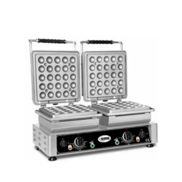 GMG Lokmia D Bubble Çiftli Waffle Makinesi Elektrikli WE 27 D