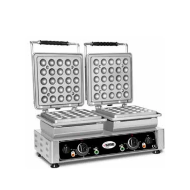 GMG Lokmia D Bubble Çiftli Waffle Makinesi Elektrikli WE 27 D