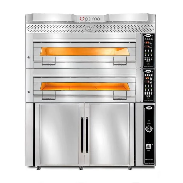 GMG 2 Katlı Pasta Börek Fırını Elektrikli Optima Serisi 124x84x18 cm PB2M - 128