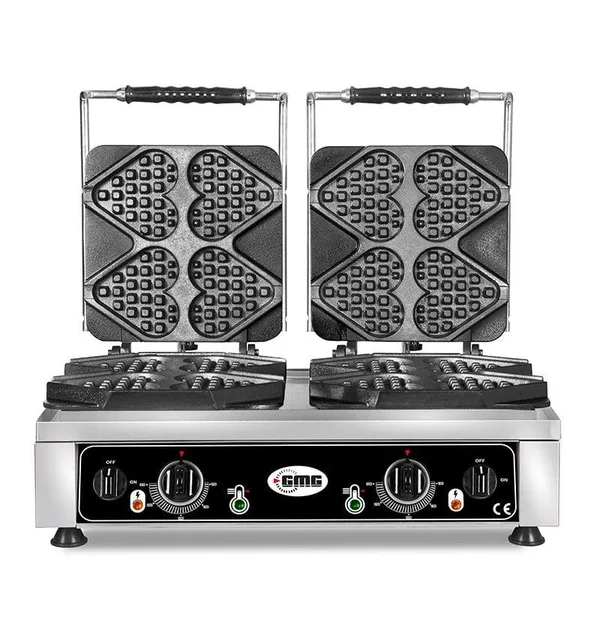 GMG Tiamo Kalpli Model Çiftli Waffle Makinesi Elektrikli KGW 24