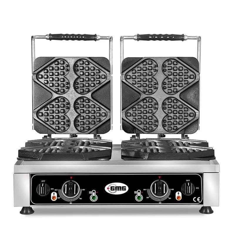 GMG Tiamo Kalpli Model Çiftli Waffle Makinesi Elektrikli KGW 24