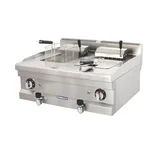 Görkem Elektikli Fritöz 12+12 Litre 80x71x42 cm 702 - 1