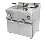 Görkem Elektrikli Fritöz 12+12 Litre Alt Dolaplı 80x71x85 Cm 703 - 1