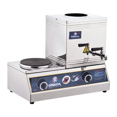 Görkem 15 Lik Çay Kazanı Kaynaklı Elektrikli 47x27x41 Cm 115