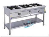 Görkem 3 Lü Taban Raflı Ocak  Gazlı ve Lpg Li  150x60x85 Cm 202 - 1