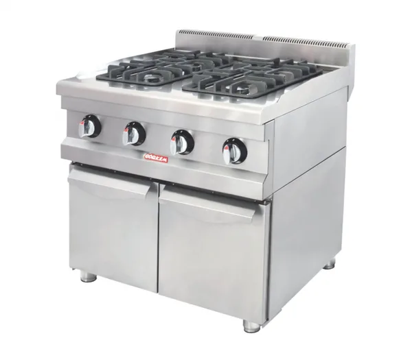 Görkem 4 Lü Alt Dolaplı Ocak Gazlı ve Lpg Li 60x61x85 Cm 653