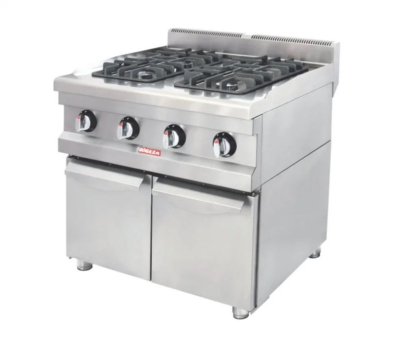 Görkem 4 Lü Alt Dolaplı Ocak Gazlı ve Lpg Li 60x61x85 Cm 653