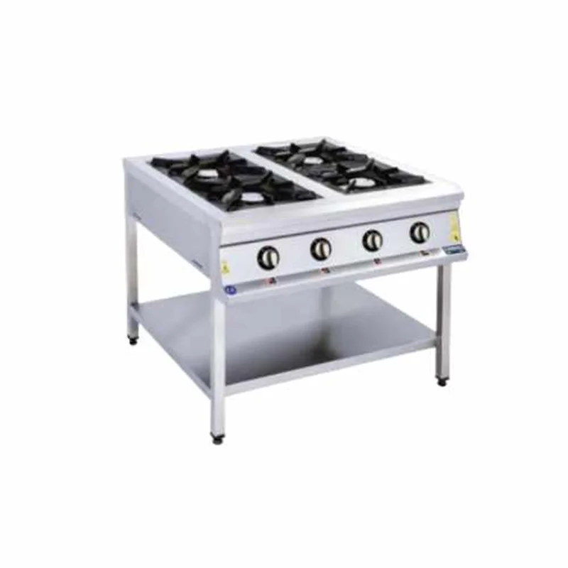 Görkem 4 Lü Taban Raflı Ocak Gazlı ve Lpg Li 80x80x85 Cm 204