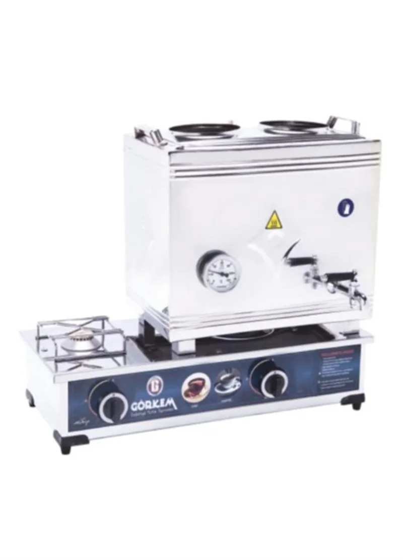Görkem 40 Lık Kaynaklı Çay Kazanı Gaz ve Elektrikli 142