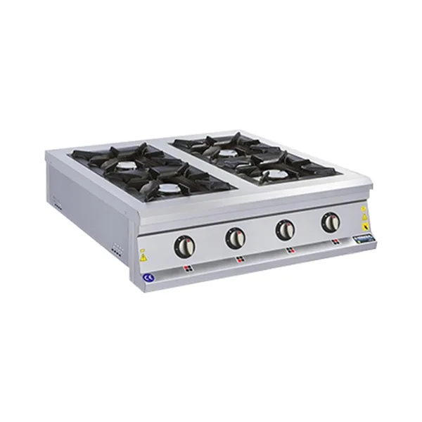 Görkem 6 Lı Profesyonel Set Üstü Ocak Gazlı ve Lpg Li 150x100x30 Cm 260