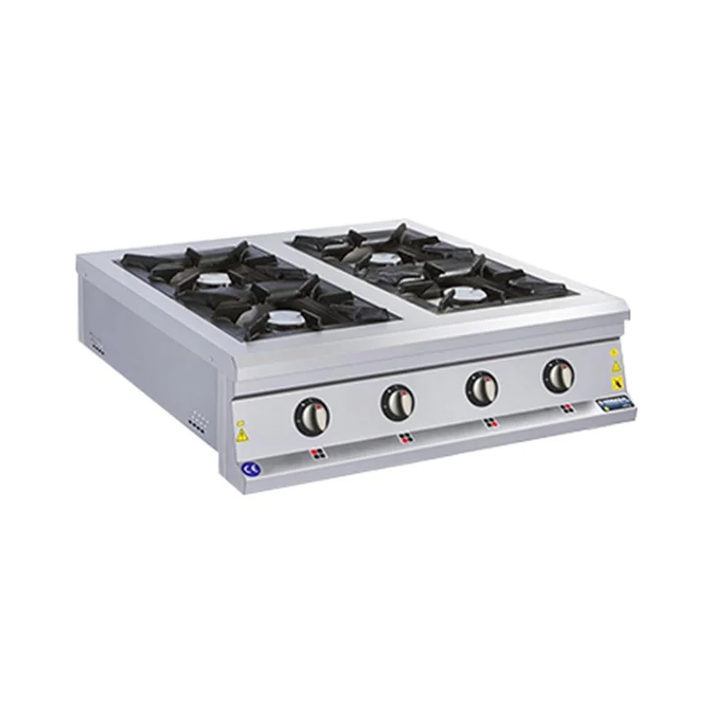 Görkem 6 Lı Profesyonel Set Üstü Ocak Gazlı ve Lpg Li 150x100x30 Cm 260