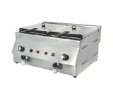 Görkem Elektrikli Fritöz 8+8 Litre 74x65x41 Cm 813 - 1