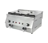 Görkem  Fritöz 8+8 Litre Gazlı ve Lpg Li 74x63x37 Cm 853 - 1