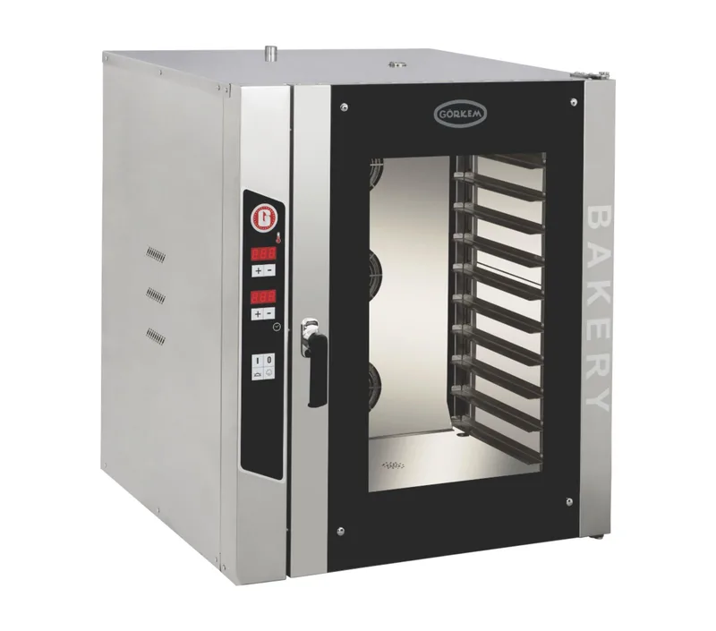 Görkem Elektrikli 10 Tepsili Patisserie Fırın Manuel 1010