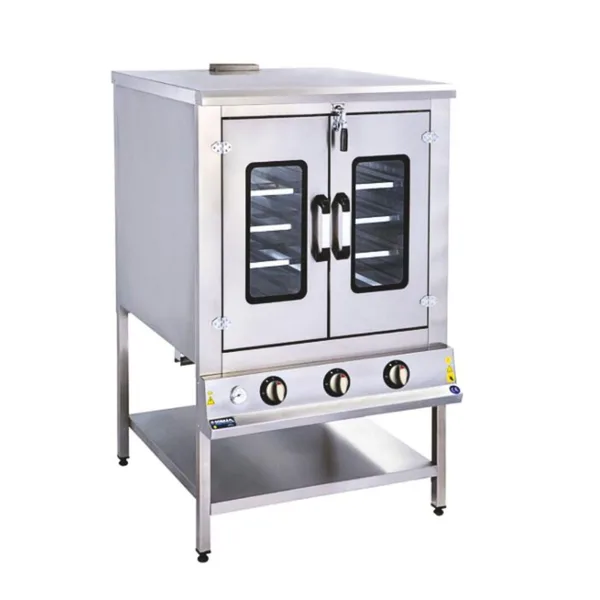 Görkem Çift Kapılı Pasta Börek Fırını Gazlı ve Lpg Li 100x100x160 Cm 852
