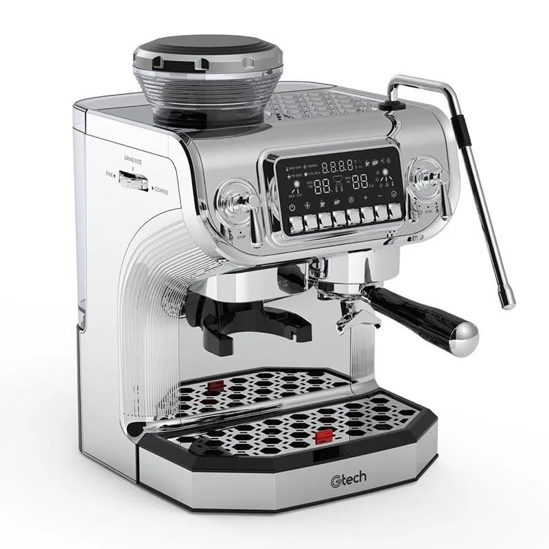 Gtech ST-530ED PID Tek Gruplu Ev Tipi Öğütücülü Espresso Kahve Makinesi