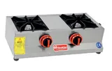 Himaksan 2 Li Ocak Set Üstü Gaz ve LPG Li Ekonomik 60x30x14 cm HMK-MN 2 - 1