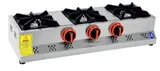 Himaksan 3 Lü Ocak Set Üstü Gaz Ve LPG Li Ekonomik 80x30x14 cm HMK-MN 3 - 1