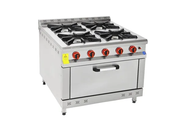 Himaksan 4 Lü Kuzine 4 Ocak 1 Fırın Gazlı LPG Li 100X100X85 Cm HMK-KZG 1010