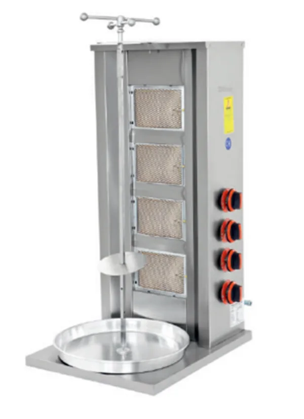 Himaksan 4 Lü Döner Ocağı Gazlı ve Lpg Li 50X52X100 Cm HMK-DNG 4