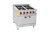 Himaksan 4 Lü Kuzine Gazlı Ve LPG Li 80X80X85 Cm HMK-KZG 880 - 1