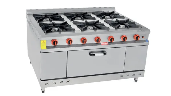 Himaksan 6 Lı Kuzine Gazlı Ve Lpg Li 150X100X85 HMK-KZG 1510