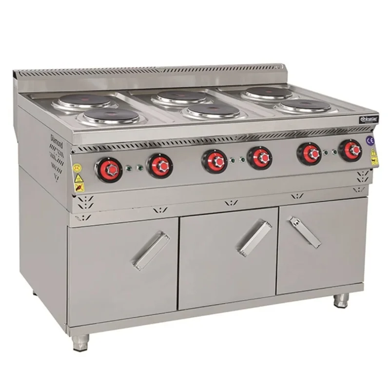 Himaksan 6'Lı Kuzine Elektrikli 120x70x85 cm HMK-FOE 1278