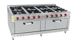 Himaksan 8 Li Kuzine 8 Ocak 2 Fırın Gazlı ve Lpg Li 200X100X85 Cm HMK-KZG 2010 - 1