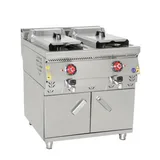Himaksan Dolaplı 24+24 Litre Elektrikli Fritöz 80x90x85 cm HMK-DFE 898 - 1