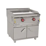 Himaksan Dolaplı Düz Pleyt Izgara Elektrikli 80x90x85 cm HMK-DIZE 898 - 1