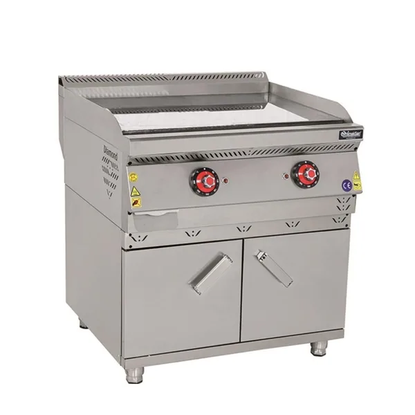 Himaksan Dolaplı Düz Pleyt Izgara Elektrikli 80x90x85 cm HMK-DIZE 898