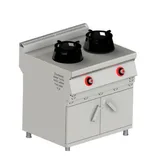 Himaksan Dolaplı Gazlı Wok Ocak 80x90x85 cm HMK-DSWOG 898 - 1