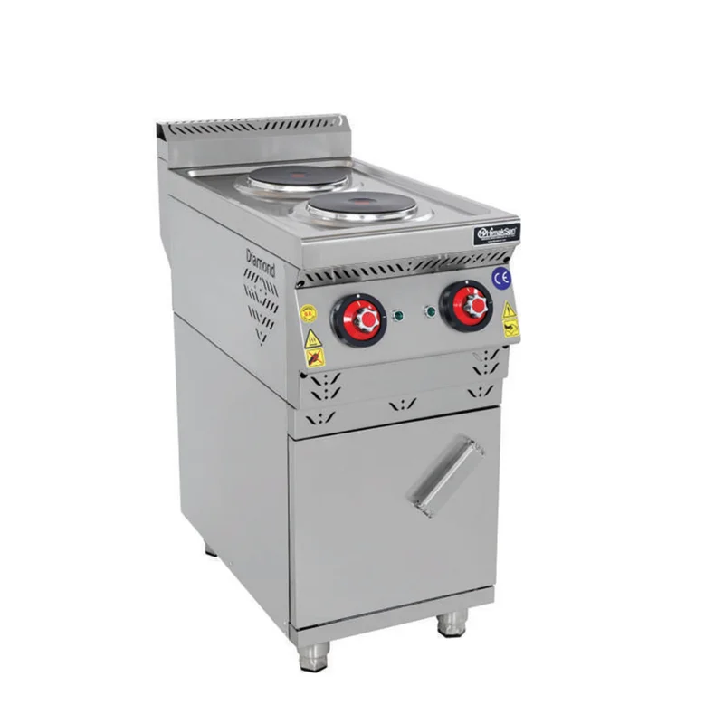 Himaksan Dolaplı İkili Elektrikli Ocak 40x70x85 cm HMK-DOE 478
