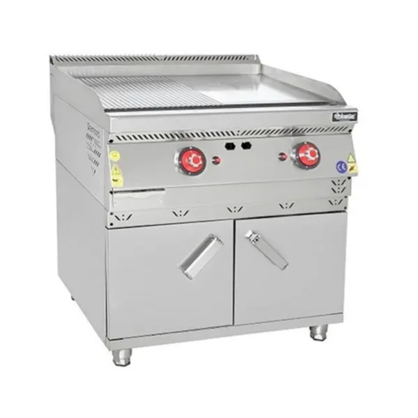 Himaksan Dolaplı Yarı Oluklu Izgara Elektrikli 80x90x85 cm HMK-DIZEY 898