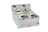 Himaksan Fritöz Çiftli 3+3 Lt Elektrikli 42X50X20 Cm HMK-FE 3+3 - 1