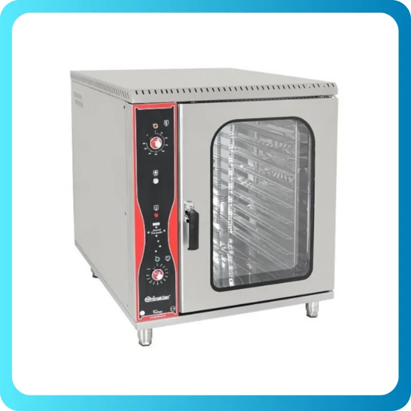 Himaksan Tepsili Konveksiyonlu Fırın Manuel Elektrikli 2/1 - 10 HMK-MKPFE 9118