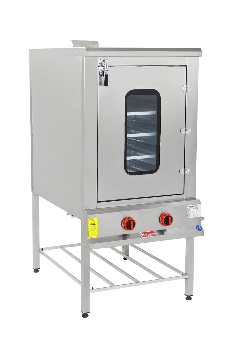 Himaksan Tek Kapılı Pasta Börek Fırını Gazlı ve Lpg Li 75X100X160 Cm HMK-PB 1075