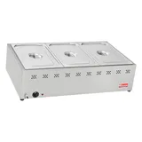 Himaksan Set Üstü Benmari 1/1 3 Lü Elektrikli 102x57x25 Cm HMK-BSÜE 3 - 1