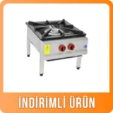 Himaksan Çift Yanışlı Yer Ocağı Gazlı ve Lpg Li 60X70X50 cm HMK-YOG 2 - 1