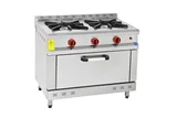 Himaksan 2 Ocak 1 Kuzine Gazlı ve Lpg Li 100X60X85 HMK-KZG 1060 - 1
