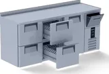 Iceinox Kahve Çekmeceli Buzdolabı 2 Çekmeceli CTC 275 CR - 1