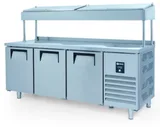 İceinox 3 Kapılı Make Up Buzdolabı - Yüksek Ayak PTS-H 515 CR - 1