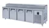 İceinox 4 Kapılı Make Up Buzdolabı - Kısa Ayak PTS-L 650 CR - 1