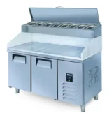 İceinox 2 Kapılı Make Up Buzdolabı - Mermerli PTS HM 330 CR - 1