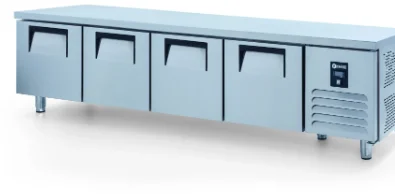 İceinox 4 Kapılı Pişirici Altı Derin Dondurucu Gastronorm Seri - UTS 450 N CR