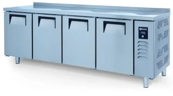 İceinox Tezgah Tip 4 kapılı Buzdolabı Kısa Model CTN 650 CR