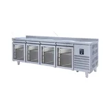 Iceinox Tezgah Tipi Buzdolabı 4 Cam Kapılı CTS 650 CR-UG - 1
