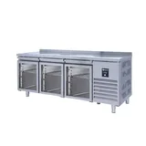 Iceinox Tezgah Tipi Buzdolabı 3 Cam Kapılı 200x60x85 CTS 440 CR-UG - 1