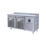 Iceinox Tezgah Tip Buzdolabı 2 Cam Kapılı 150x60x85 Cm CTS 275 CR-UG - 1